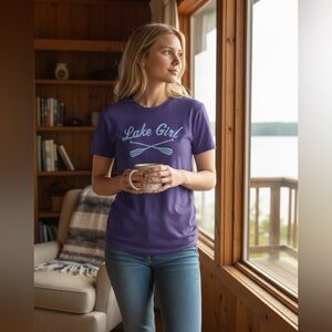 Womens lake girl tshirt